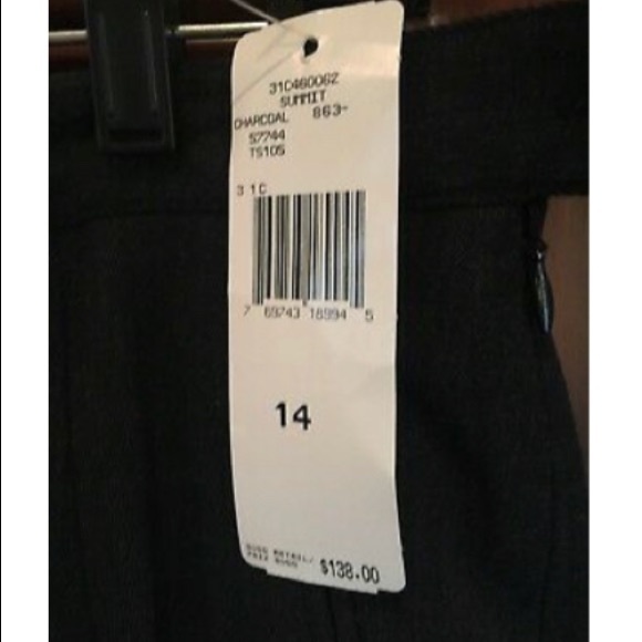 RALPH LAUREN - Vintage Skinny Stretch Charcoal ‘97 NWT - Picture 5 of 5